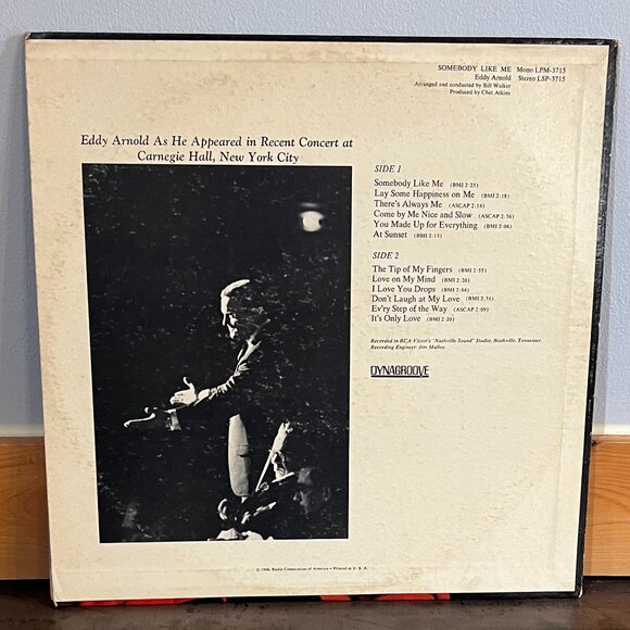 Lot of 6 Vtg LPs: Eddy Arnold/Bobby Vinton/Ray Price/Dean Martin/Mitch Miller - Picture 3 of 14